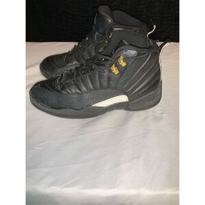 Nike Air Jordan 12 XII The Master Size 10 Black Metallic Gold